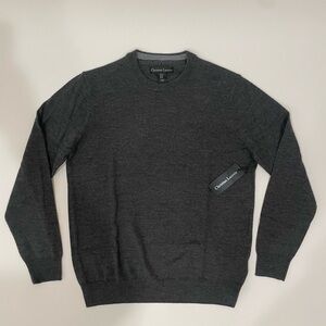 Christian Lacroix Men's Charcoal Crewneck Sweater